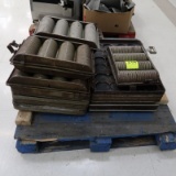 pallet of assorted baking pans