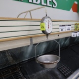 Chatillon hanging scale, w/ hanging bracket