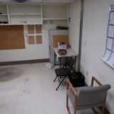 contents of office, everything but surveillance system: folding tables, file cabinet, etc