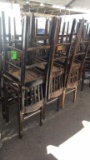 (12) Bar Height Chairs