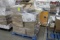 Pallet Of Misc Items. Wet Floor Signs, Hangers, Spray Bottles, Soap Dispenser, Towel  Dispensers, Mo