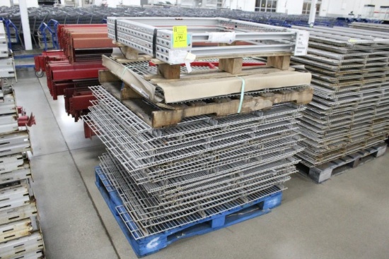 Misc Pallet Racking. 50x36" Screens, 38x40" Uprights