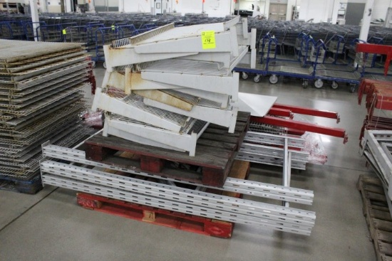 Misc Pallet Racking. Shelves And 80x40" Uprights