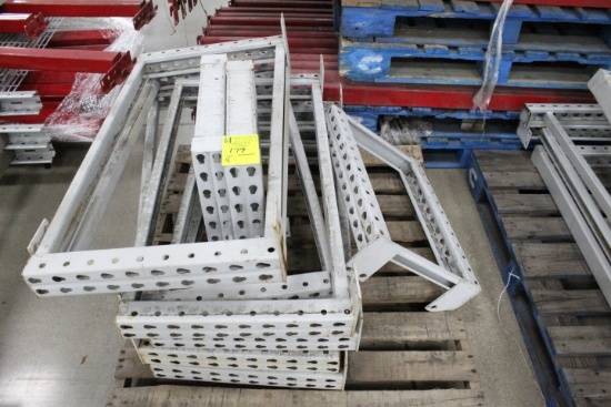 Pallet Rack Uprights. 20x40" And 24x18"