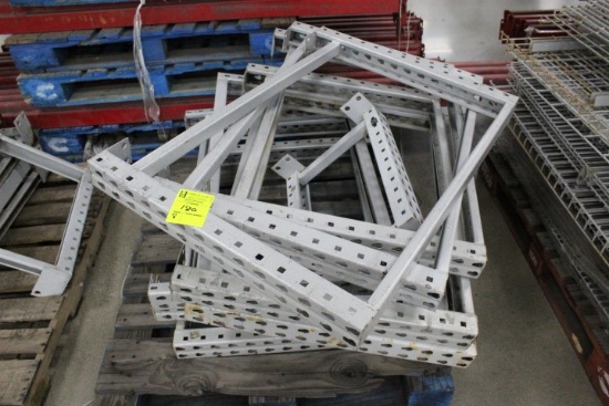 Pallet Rack Uprights. 28x40" And 24x18"