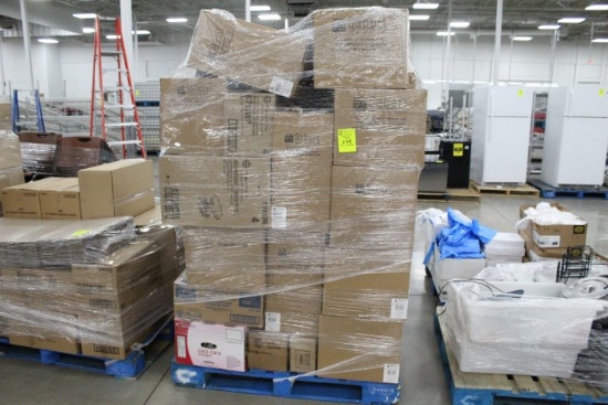 Pallet Of Food Service Items. Bowls, Oven Trays, More
