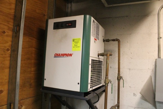 Champion Compressed Air Dryer. Self Contained, 115 Volt, R134a - Model # CRN35A1 - Serial #  1000002