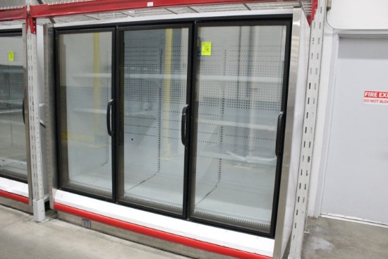 2011 Hussmann Frozen Food Doors. Remote Cooled, 208 Volt Defrost, R22 - Model # RL-3 - Serial  # MY1