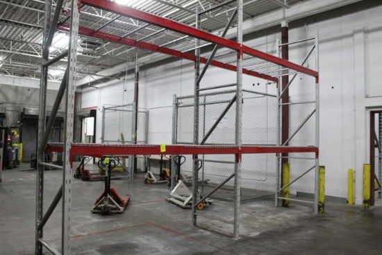 Pallet Racking. 2 Sections, 108" Beams, 14'x44" Uprights