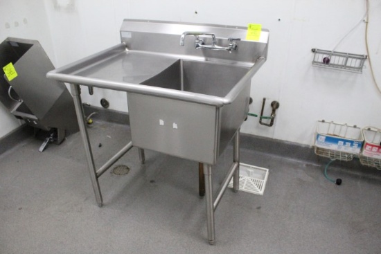 Single Basin Sink. 38x30x42"