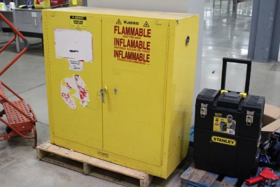 Flammable Liquid Storage Cabinet. 43x18x45"