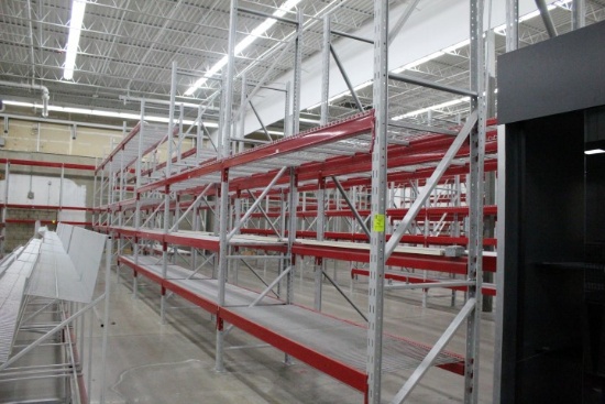 Pallet Racking. 7 Sections, 108" Beams, 14'x36" Uprights