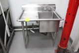 Single Basin Sink. 38x30x42