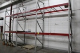 Pallet Racking. 3 Sections, 90