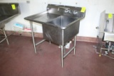 Single Basin Sink. 38x30x42