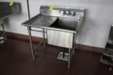 Single Basin Sink. 38x30x42