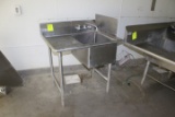 Single Basin Sink. 38x30x42