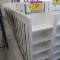 merchandising shelving w/ fixed shelves