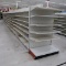 Lozier gondola shelving, 48' run + 2) 4' endcaps