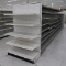 Lozier gondola shelving, 24' run + 2) 4' endcaps