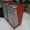 waste receptacle w/ tray collector
