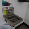 hand sink w/ towell dispenser