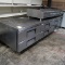 True 6-door refrigerated equipment stand/cooler