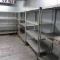 shelving units in freezer