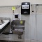 hand sink w/ soap & towell dispenser
