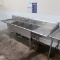 3-compartment sink w/ L & R drainboards