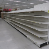 Lozier wall shelving, 60'