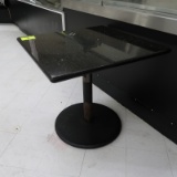 solid surface cafe table