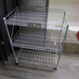 wire stocking cart