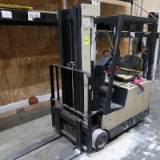 Crown electric forklift w/ charger, not currently working