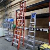 fiberglass step ladder, 12'