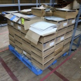 pallet of VCT floor tiles