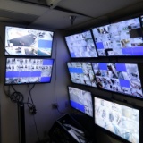 CCTV surveillance system: includes 12) Prime DVRs, 12) monitors,