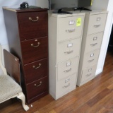 4-drawer file cabinets