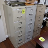 4-drawer file cabinets