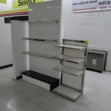 space dividers/merchandising shelves