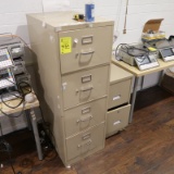 file cabinets- 2) drawer & 4) drawer