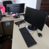 Gateway desktop computers w/ monitors, keyboards I mice