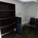 everything else in room: 3) desk, chairs, cabinet