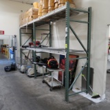 pallet racking, 2) sections