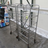 tray racks on casters