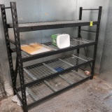 warehouse shelving, 1) sections
