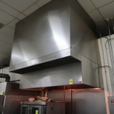 Captive Aire exhaust hood w/ make-up air & Ansul fire supression system