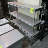 stainless shelving unit
