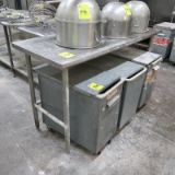 stainless table