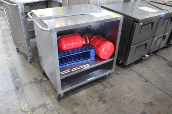 Demo Cart W/ Helium Tanks